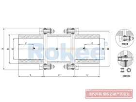 RLAD Diaphragm Coupling,Working Principle of Flexible Membrane Coupling