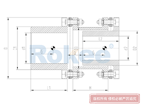 RLAR Diaphragm Coupling,Working Principle of Flexible Membrane Coupling