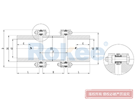 RLMD Diaphragm Coupling,Working Principle of Flexible Membrane Coupling