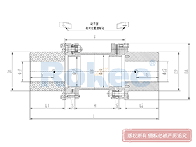 RLQA Diaphragm Coupling,Working Principle of Flexible Membrane Coupling