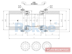 RLQF Diaphragm Coupling,Working Principle of Flexible Membrane Coupling