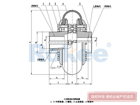 LLA Elastic Tyre Coupling,Tire Coupling Components