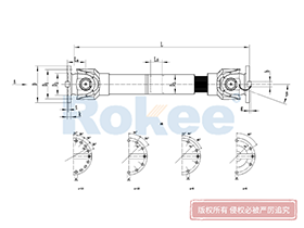 SWC-BH Universal Coupling,Universal Couplings Size Chart