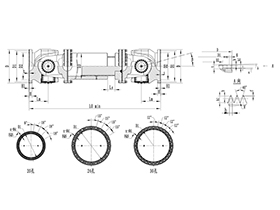 ROWL-BH Cardan Shaft,Universal Couplings Size Chart