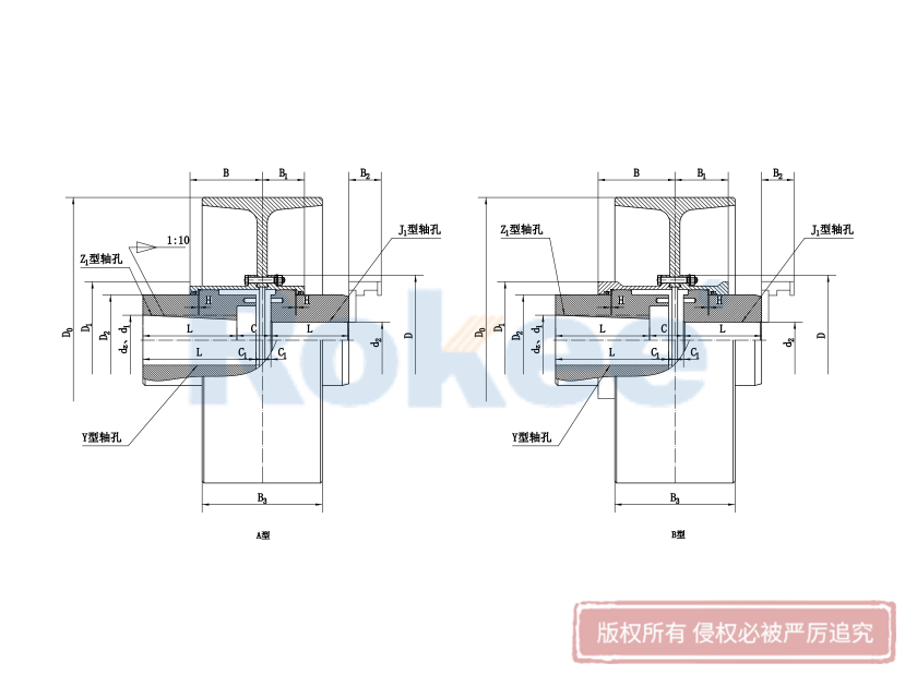 瑞安NGCL联轴器,瑞安NGCL齿式联轴器,瑞安NGCL鼓形齿联轴器,瑞安NGCL鼓形齿式联轴器